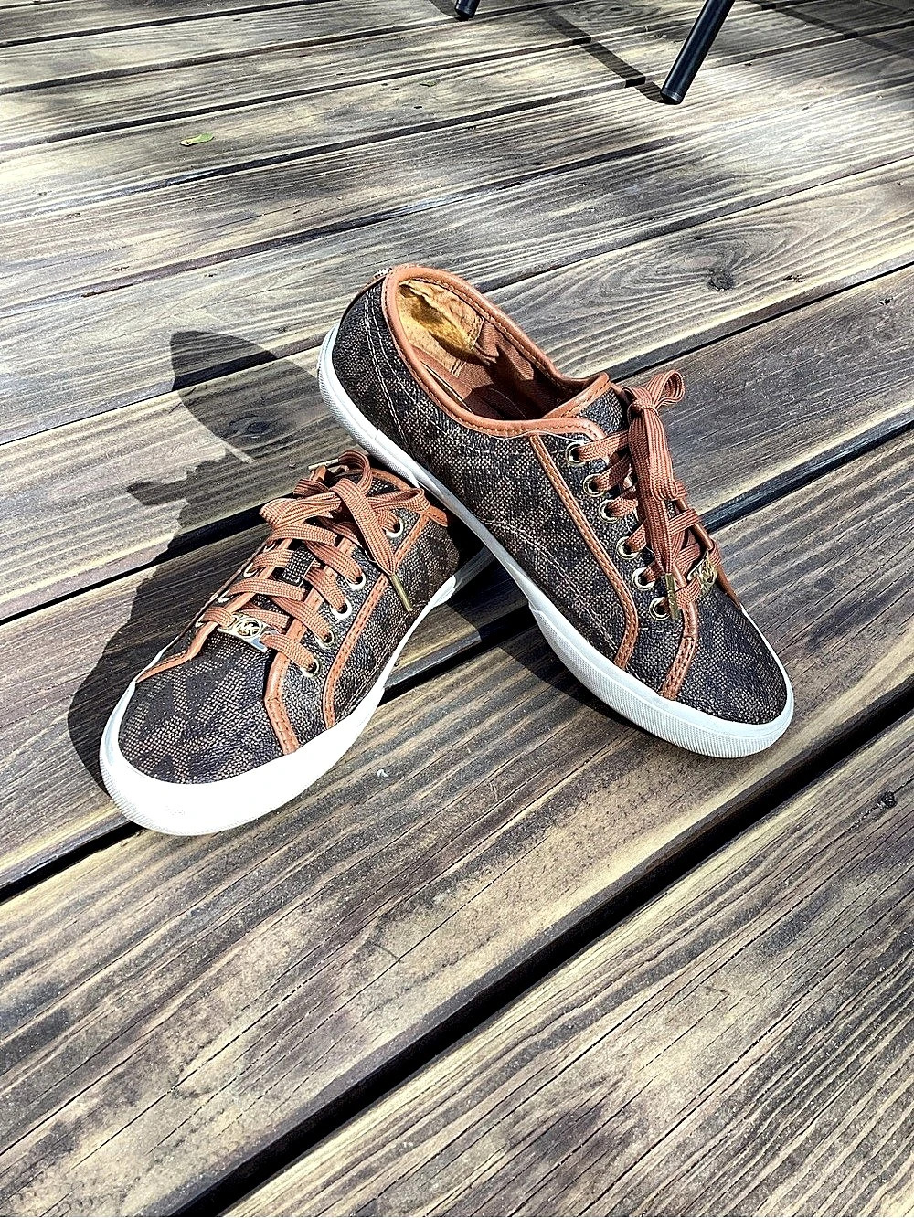 Michael Kors City Sneaker Women's Brown & Black Sneakers